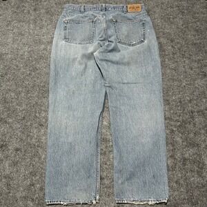 Gap Vintage 90s Relaxed Fit Light Wash Skater Baggy Jeans Size 36 x 30
